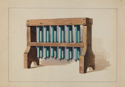 Mum Kalıplı Raf by Charles Caseau