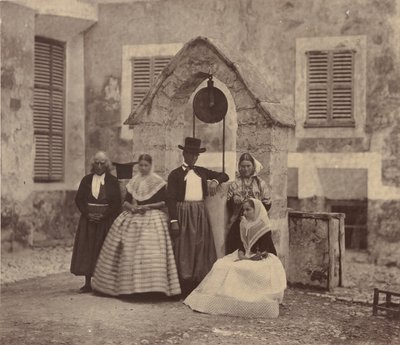 Balear Adaları, Palma Köylüleri ve çevresi, 1860. by Charles Clifford