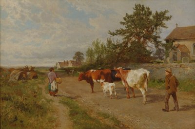 Pazara Gitmek, 1895 by Charles Collins