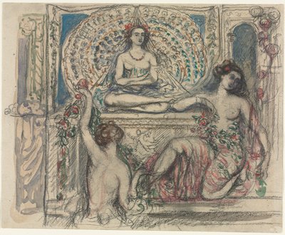 Tavus Kuşunun Tahtı by Charles Edward Conder
