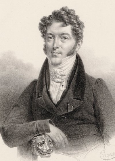 Kemancı ve besteci Charles Philippe Lafont 1781-1839
