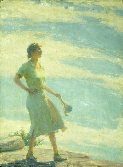 Uçurumda Yürümek by Charles Courtney Curran