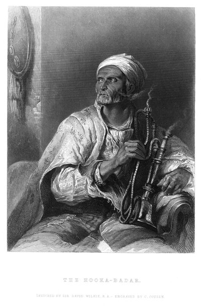 Hooka-Badar, c1820-1850. by Charles Cousen