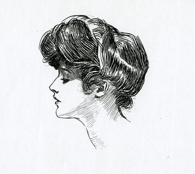 Bir Gibson Kızı, c.1902 by Charles Dana Gibson