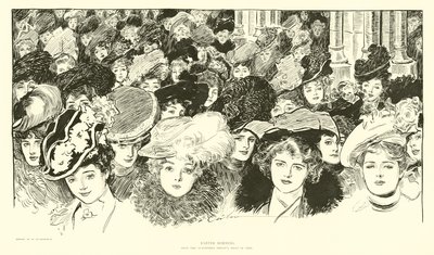 Duyarlı kişilerin bakış açısından Paskalya sabahı by Charles Dana Gibson