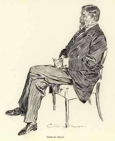 George Du Maurier, portre by Charles Dana Gibson