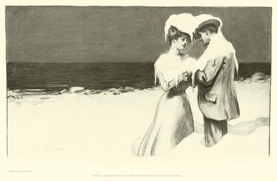 İşte Noel ve ağustosta veda etmeye başladılar by Charles Dana Gibson
