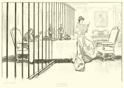 Sosyal Merdiven için İllüstrasyon by Charles Dana Gibson