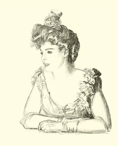 Sosyal Merdiven için İllüstrasyon by Charles Dana Gibson