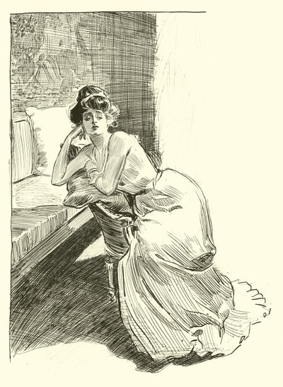 Sosyal Merdiven için İllüstrasyon by Charles Dana Gibson