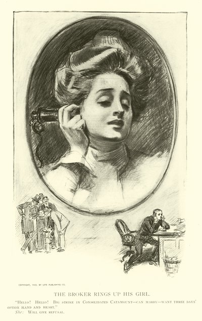 Sosyal Merdiven için İllüstrasyon by Charles Dana Gibson