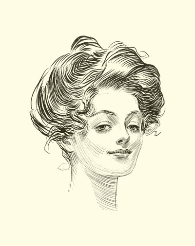 Sosyal Merdiven için İllüstrasyon by Charles Dana Gibson