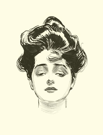 Sosyal Merdiven için İllüstrasyon by Charles Dana Gibson