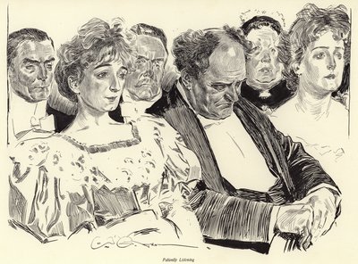 Sabırla Dinlemek by Charles Dana Gibson