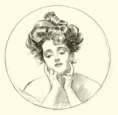 güzel dul by Charles Dana Gibson