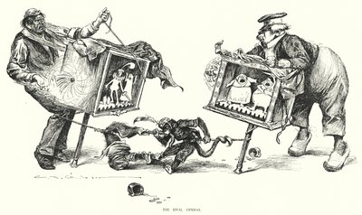 Rakip operalar (lito) by Charles Dana Gibson