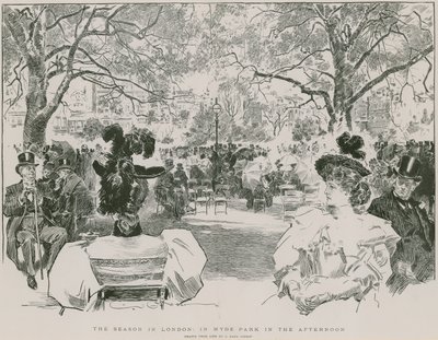 Öğleden sonra Hyde Park, Londra