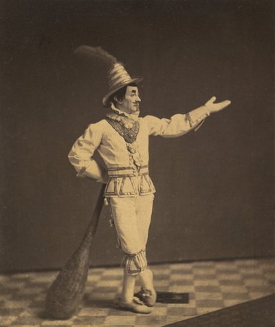 Palyaço, ca. 1860. by Charles De Forest Fredricks