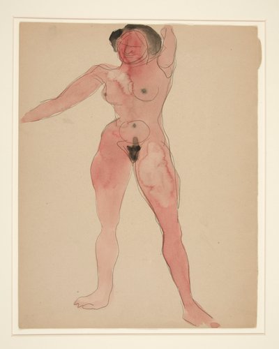 kadın çıplak by Charles Demuth