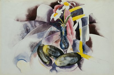Çiçekler ve Salatalıklar by Charles Demuth