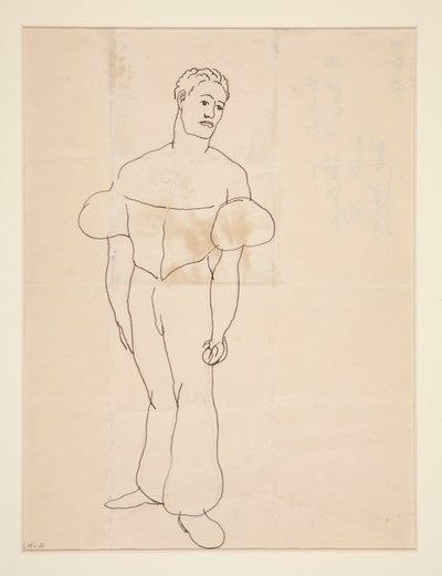 Hokkabaz veya Kostümlü Adam by Charles Demuth