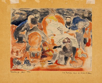 Nana ve Adamları by Charles Demuth