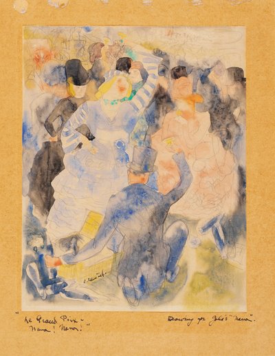 Yarışlarda Nana by Charles Demuth