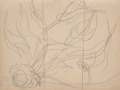 Eskiz defteri: 28 eskiz içeren toplam 36 sayfa (Demuth için çalışmalar dahil) by Charles Demuth