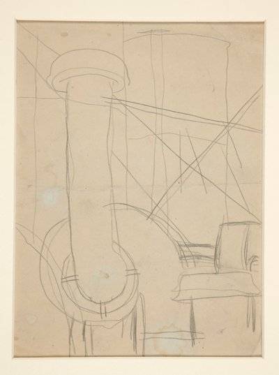 Pacquebot için çalışma by Charles Demuth