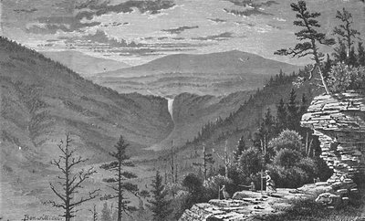 Günbatımı Kayası, Catskill Dağları, 1883 by Charles E. H. Bonwill