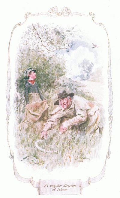 Tekil bir iş bölümü by Charles Edmund Brock