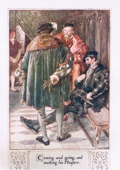 Gelip gitmek ve onun zevkini beklemek by Charles Edmund Brock