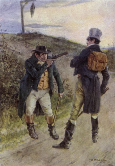 Illustration for The Broad Highway a Romance of Kent  by Charles Edmund Brock