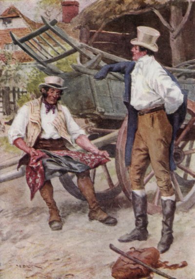 Illustration for The Broad Highway a Romance of Kent  by Charles Edmund Brock