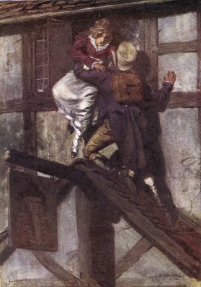 Illustration for The Broad Highway a Romance of Kent  by Charles Edmund Brock