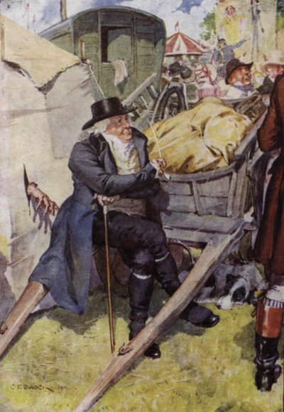 Illustration for The Broad Highway a Romance of Kent  by Charles Edmund Brock