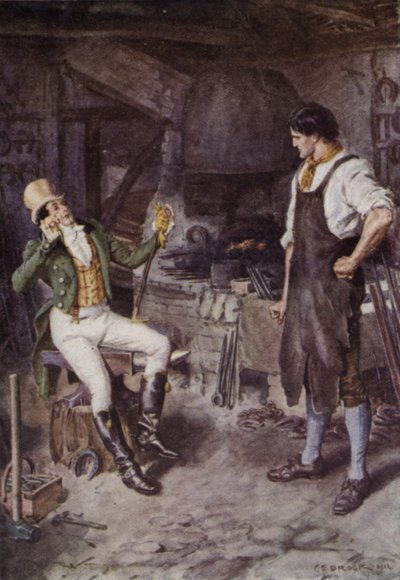 Illustration for The Broad Highway a Romance of Kent  by Charles Edmund Brock
