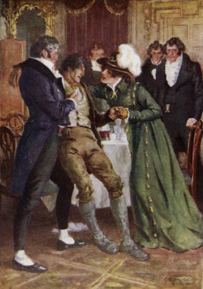 Illustration for The Broad Highway a Romance of Kent  by Charles Edmund Brock