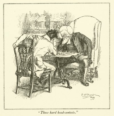 Charles Lamb'in Elia Denemeleri için illüstrasyon (gravür) by Charles Edmund Brock