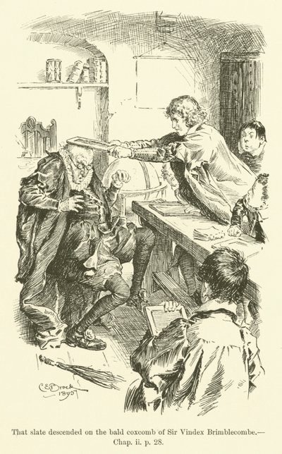 Batıya doğru Ho! Charles Kingsley tarafından (gravür) by Charles Edmund Brock