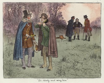 Pickwick Kağıtları için İllüstrasyon by Charles Edmund Brock