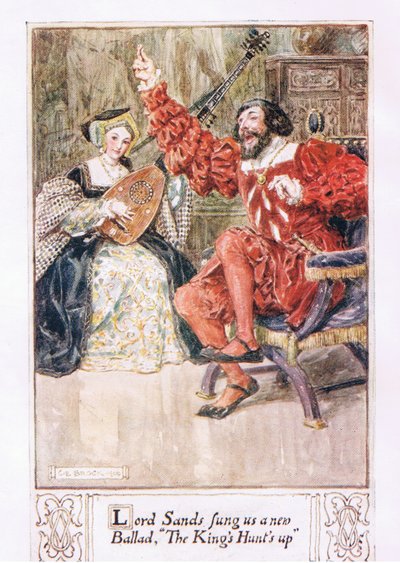 Lord Sands bize yeni bir balad söyledi, The King