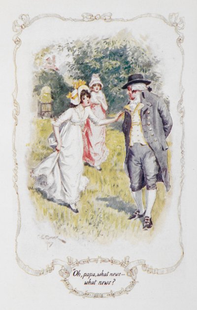 "Ah baba, ne haber - ne haber ?", Jane Austen