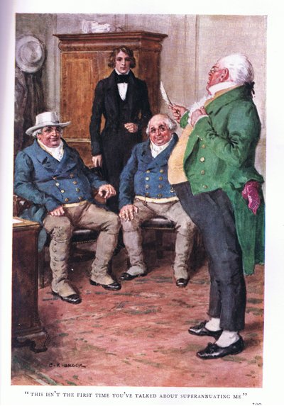 Bu, beni emekliye ayırmaktan ilk kez söz edişin değil. by Charles Edmund Brock