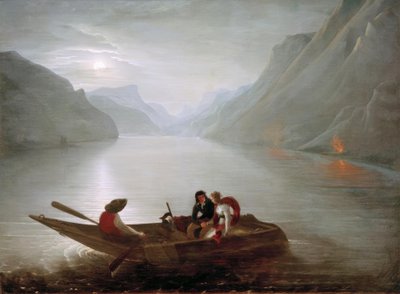 Julie ve Saint-Preux, Cenevre Gölü
