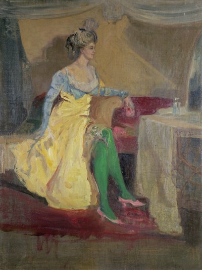 Yeşil Çoraplar by Charles Edward Conder