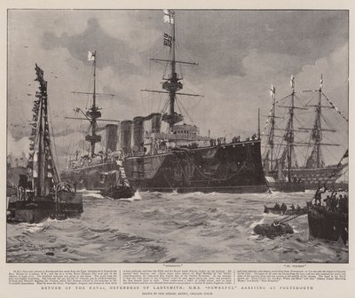 HMS Powerful, Ladysmith