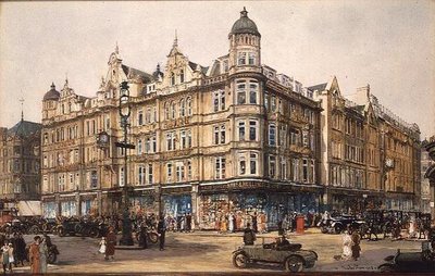 Eski Bina, Bourne ve Hollingsworth, Oxford Caddesi by Charles Edward Dixon