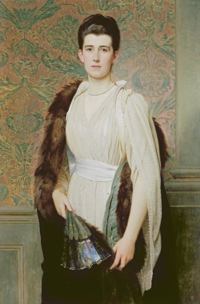 Bir Kadının Portresi by Charles Edward Perugini
