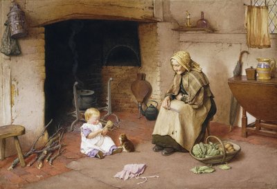 Büyükanne Ziyareti by Charles Edward Wilson